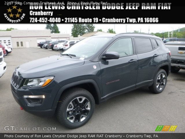 2017 Jeep Compass Trailhawk 4x4 in Rhino