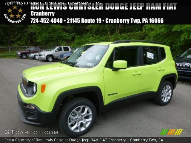 2017 Jeep Renegade Latitude 4x4 in Hypergreen