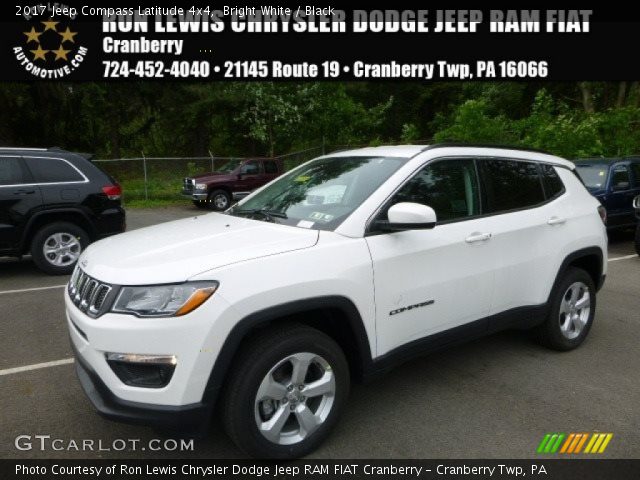 2017 Jeep Compass Latitude 4x4 in Bright White