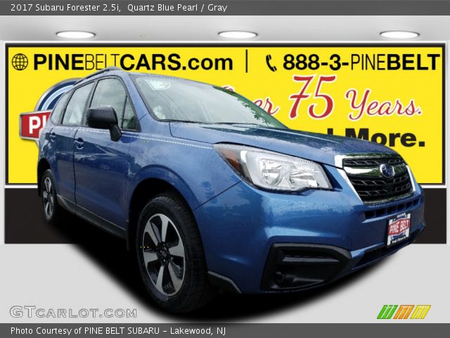 2017 Subaru Forester 2.5i in Quartz Blue Pearl