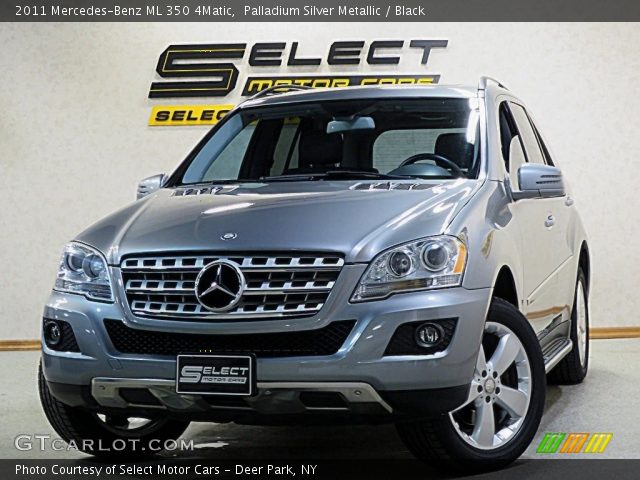 2011 Mercedes-Benz ML 350 4Matic in Palladium Silver Metallic