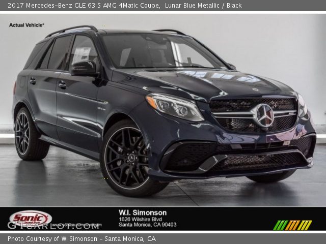 2017 Mercedes-Benz GLE 63 S AMG 4Matic Coupe in Lunar Blue Metallic