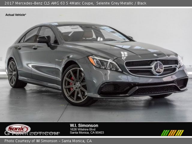 2017 Mercedes-Benz CLS AMG 63 S 4Matic Coupe in Selenite Grey Metallic