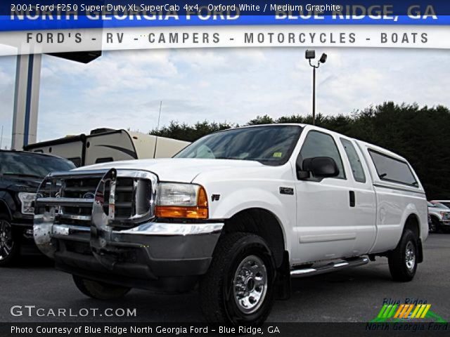 2001 Ford F250 Super Duty XL SuperCab 4x4 in Oxford White