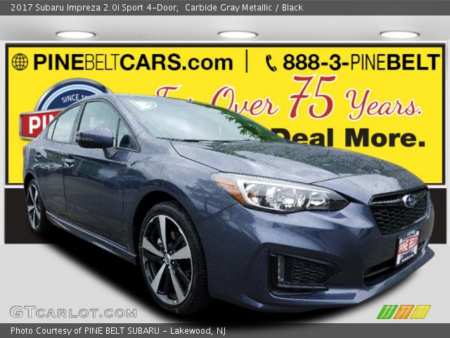 2017 Subaru Impreza 2.0i Sport 4-Door in Carbide Gray Metallic