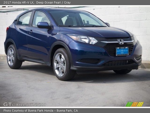 2017 Honda HR-V LX in Deep Ocean Pearl