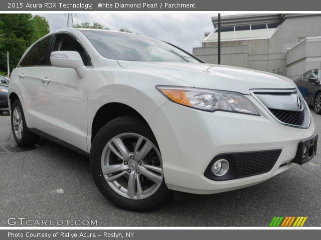 2015 Acura RDX Technology in White Diamond Pearl