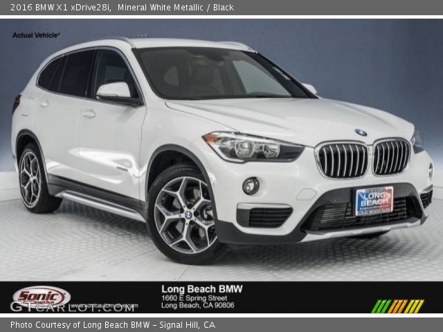 2016 BMW X1 xDrive28i in Mineral White Metallic