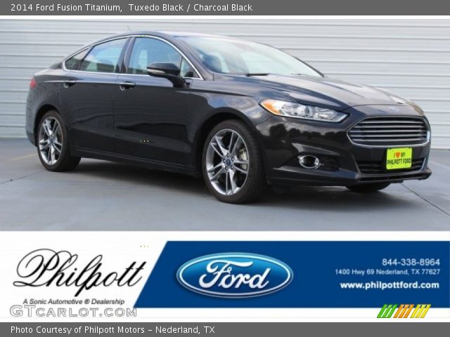 2014 Ford Fusion Titanium in Tuxedo Black