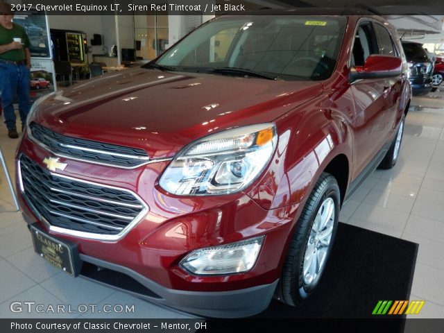2017 Chevrolet Equinox LT in Siren Red Tintcoat