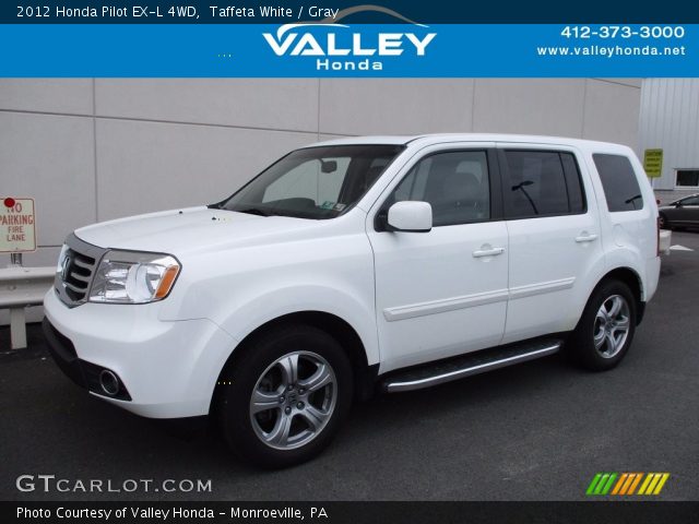 2012 Honda Pilot EX-L 4WD in Taffeta White