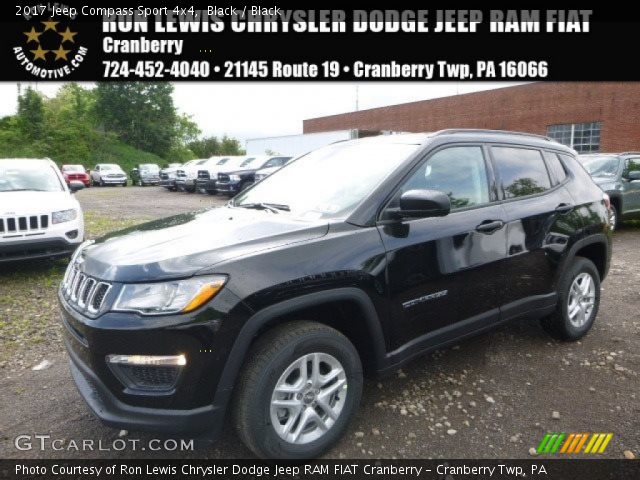 2017 Jeep Compass Sport 4x4 in Black