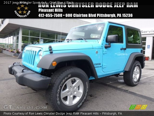 2017 Jeep Wrangler Sport 4x4 in Chief Blue