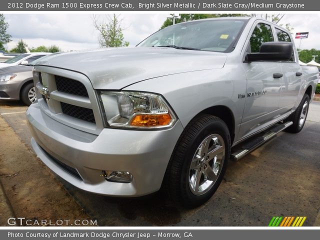 2012 Dodge Ram 1500 Express Crew Cab in Bright Silver Metallic