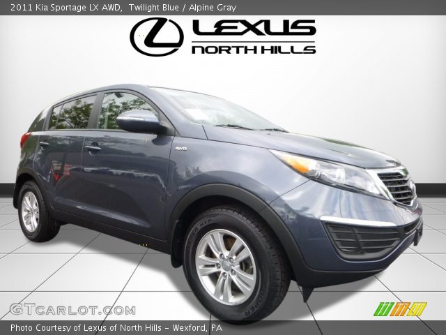 2011 Kia Sportage LX AWD in Twilight Blue