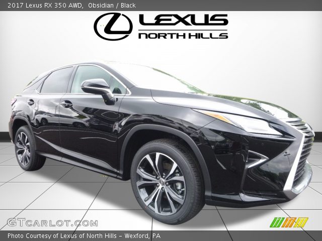 2017 Lexus RX 350 AWD in Obsidian