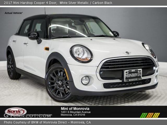 2017 Mini Hardtop Cooper 4 Door in White Silver Metallic