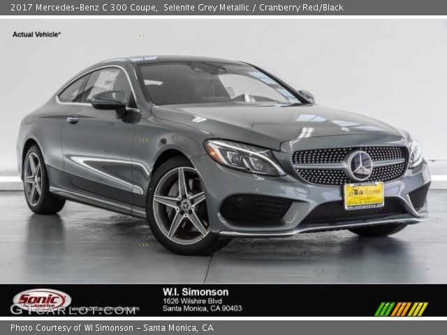 2017 Mercedes-Benz C 300 Coupe in Selenite Grey Metallic