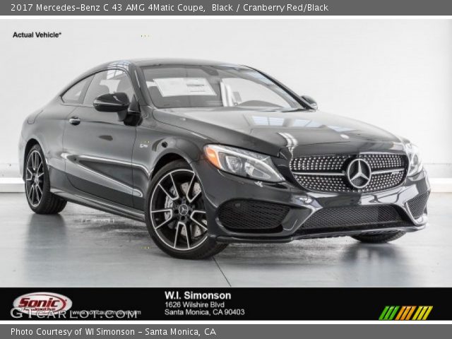 2017 Mercedes-Benz C 43 AMG 4Matic Coupe in Black