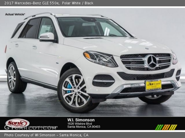 2017 Mercedes-Benz GLE 550e in Polar White