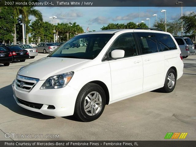 2007 Honda Odyssey EX-L in Taffeta White