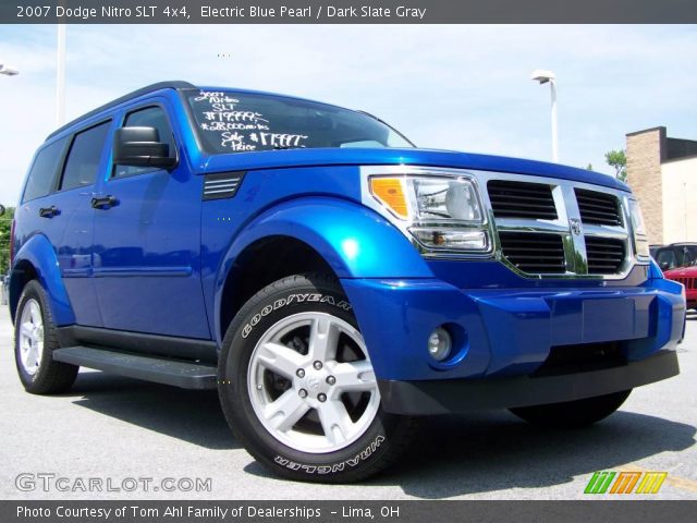 2007 Dodge Nitro SLT 4x4 in Electric Blue Pearl