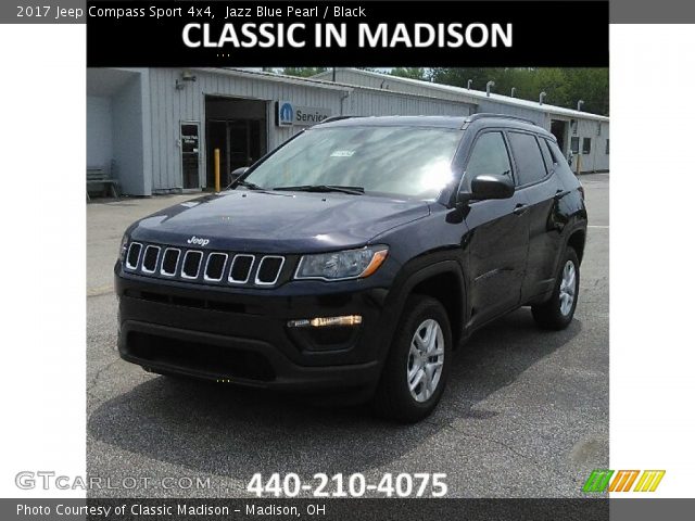 2017 Jeep Compass Sport 4x4 in Jazz Blue Pearl