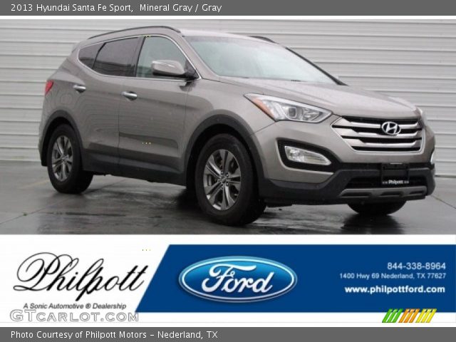 2013 Hyundai Santa Fe Sport in Mineral Gray