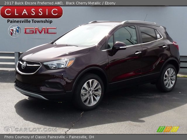 2017 Buick Encore Preferred AWD in Black Cherry Metallic