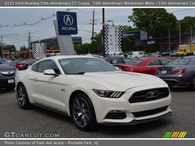 2015 Ford Mustang 50th Anniversary GT Coupe in 50th Anniversary Wimbledon White
