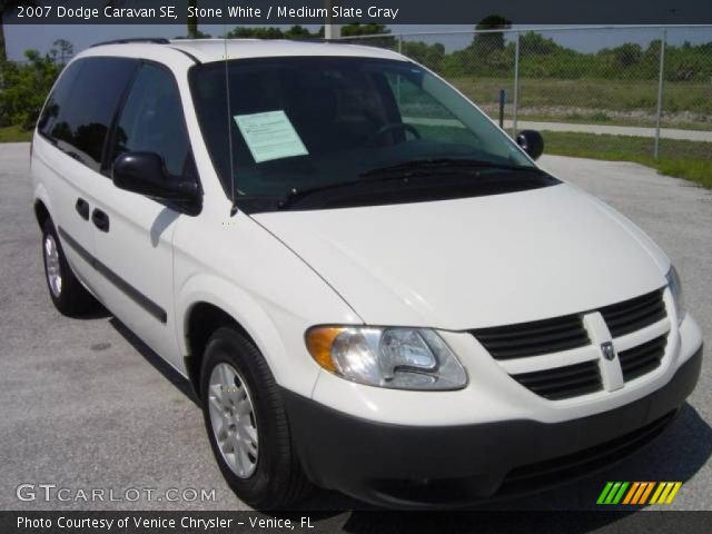 2007 Dodge Caravan SE in Stone White