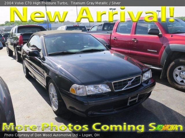 2004 Volvo C70 High Pressure Turbo in Titanium Gray Metallic