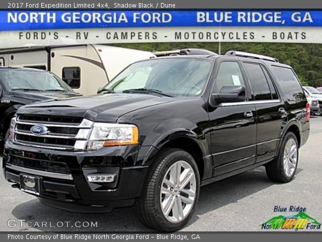 2017 Ford Expedition Limited 4x4 in Shadow Black