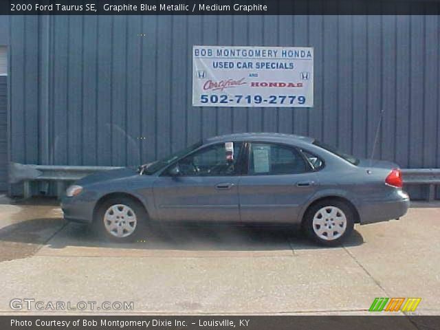 2000 Ford Taurus SE in Graphite Blue Metallic