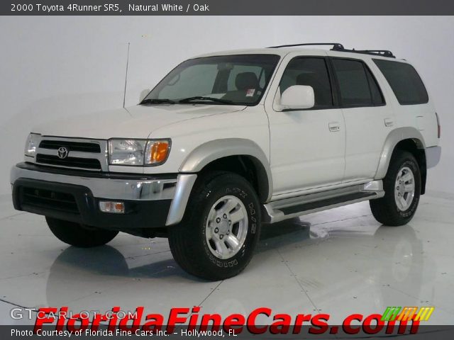 2000 Toyota 4Runner SR5 in Natural White