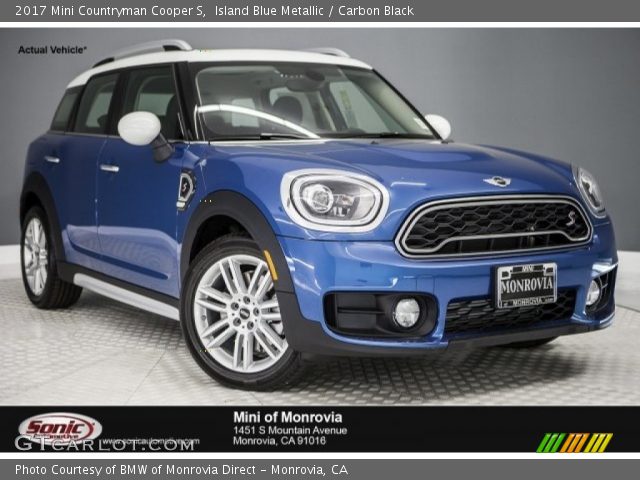 2017 Mini Countryman Cooper S in Island Blue Metallic