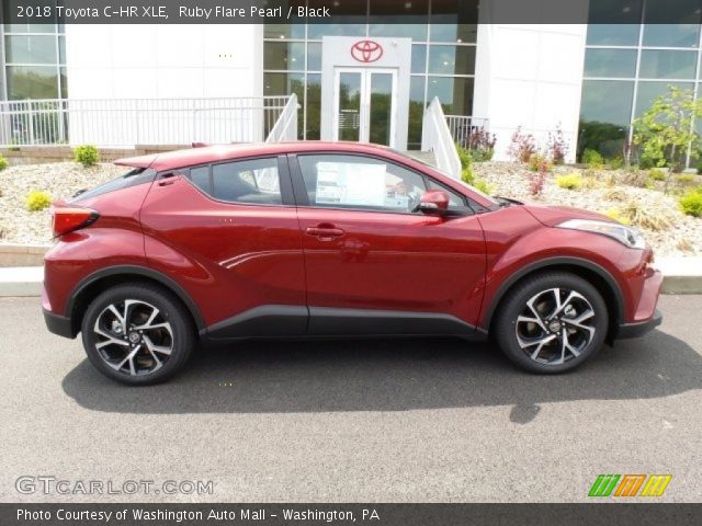 2018 Toyota C-HR XLE in Ruby Flare Pearl