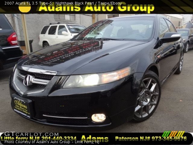 2007 Acura TL 3.5 Type-S in Nighthawk Black Pearl