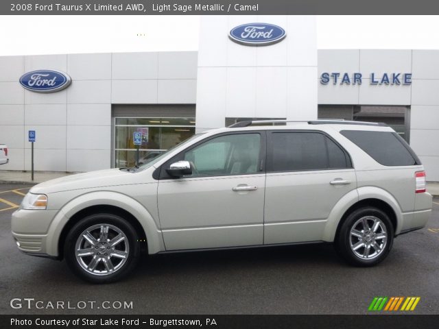 2008 Ford Taurus X Limited AWD in Light Sage Metallic