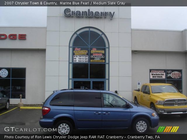 2007 Chrysler Town & Country  in Marine Blue Pearl