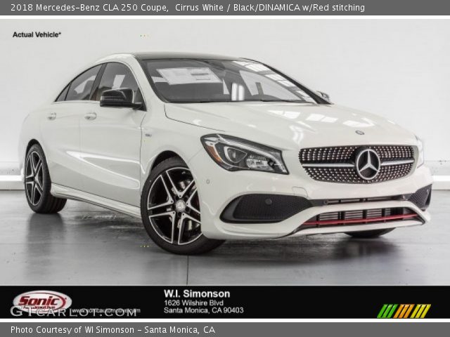 2018 Mercedes-Benz CLA 250 Coupe in Cirrus White