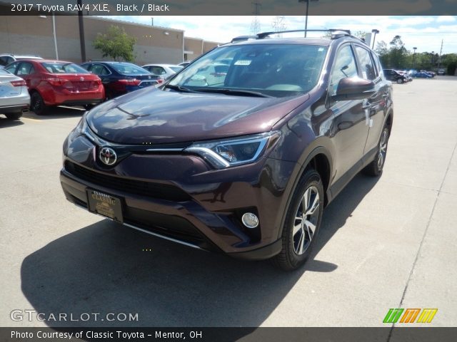 2017 Toyota RAV4 XLE in Black
