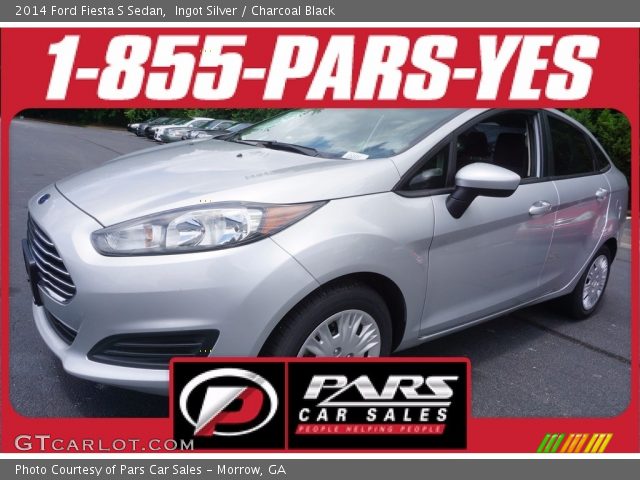 2014 Ford Fiesta S Sedan in Ingot Silver