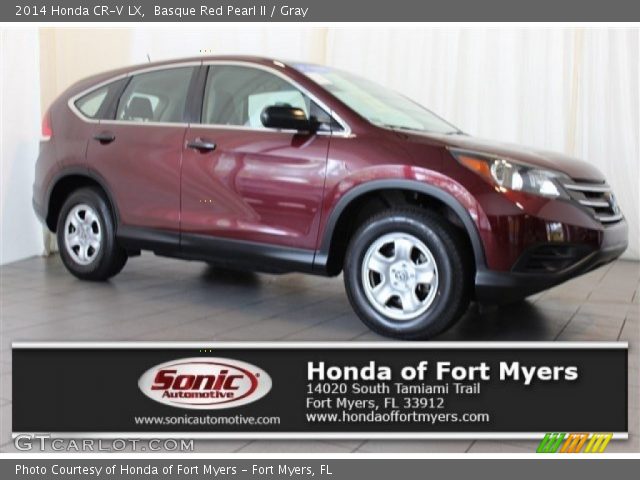 2014 Honda CR-V LX in Basque Red Pearl II