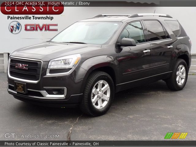 2014 GMC Acadia SLE in Iridium Metallic