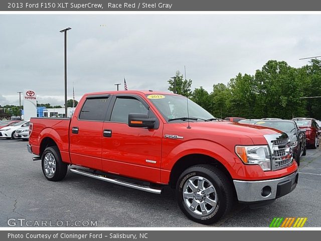 2013 Ford F150 XLT SuperCrew in Race Red
