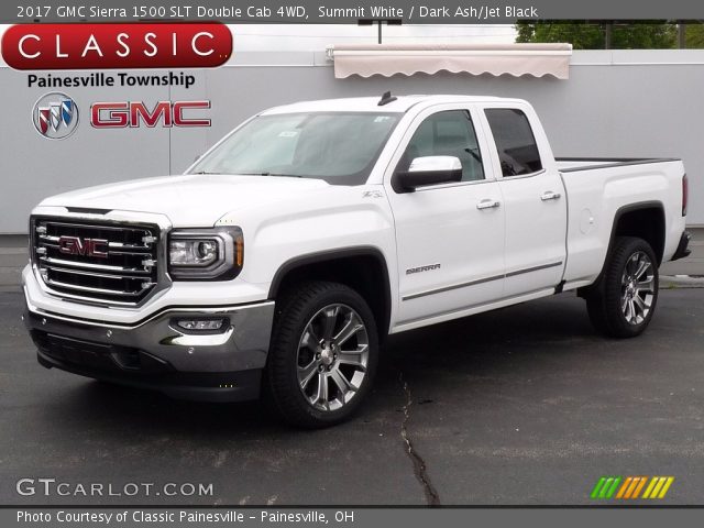 2017 GMC Sierra 1500 SLT Double Cab 4WD in Summit White