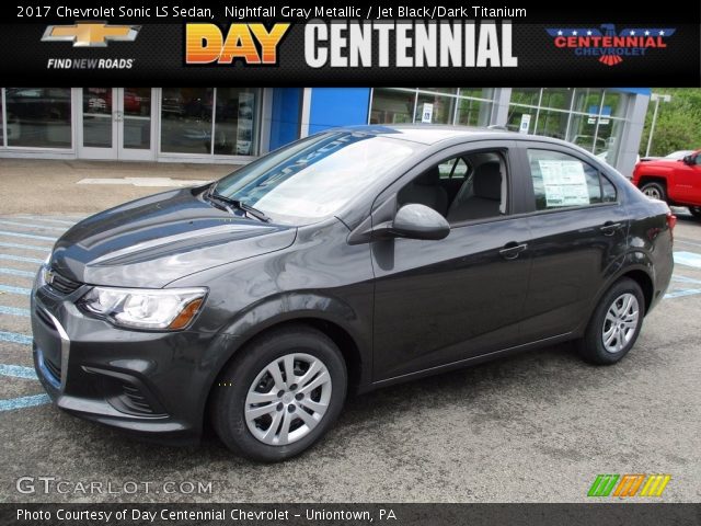 2017 Chevrolet Sonic LS Sedan in Nightfall Gray Metallic