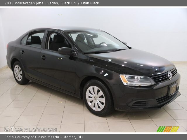 2013 Volkswagen Jetta S Sedan in Black Uni