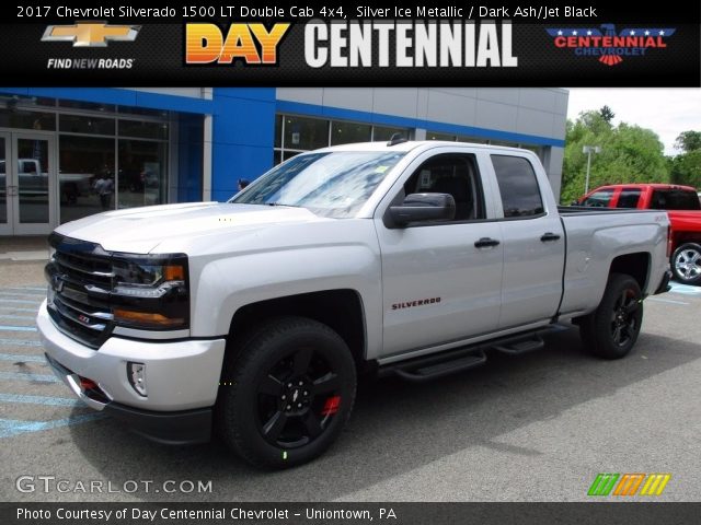 2017 Chevrolet Silverado 1500 LT Double Cab 4x4 in Silver Ice Metallic